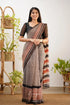 Kamali Kota Saree - Beige And Black Sarees