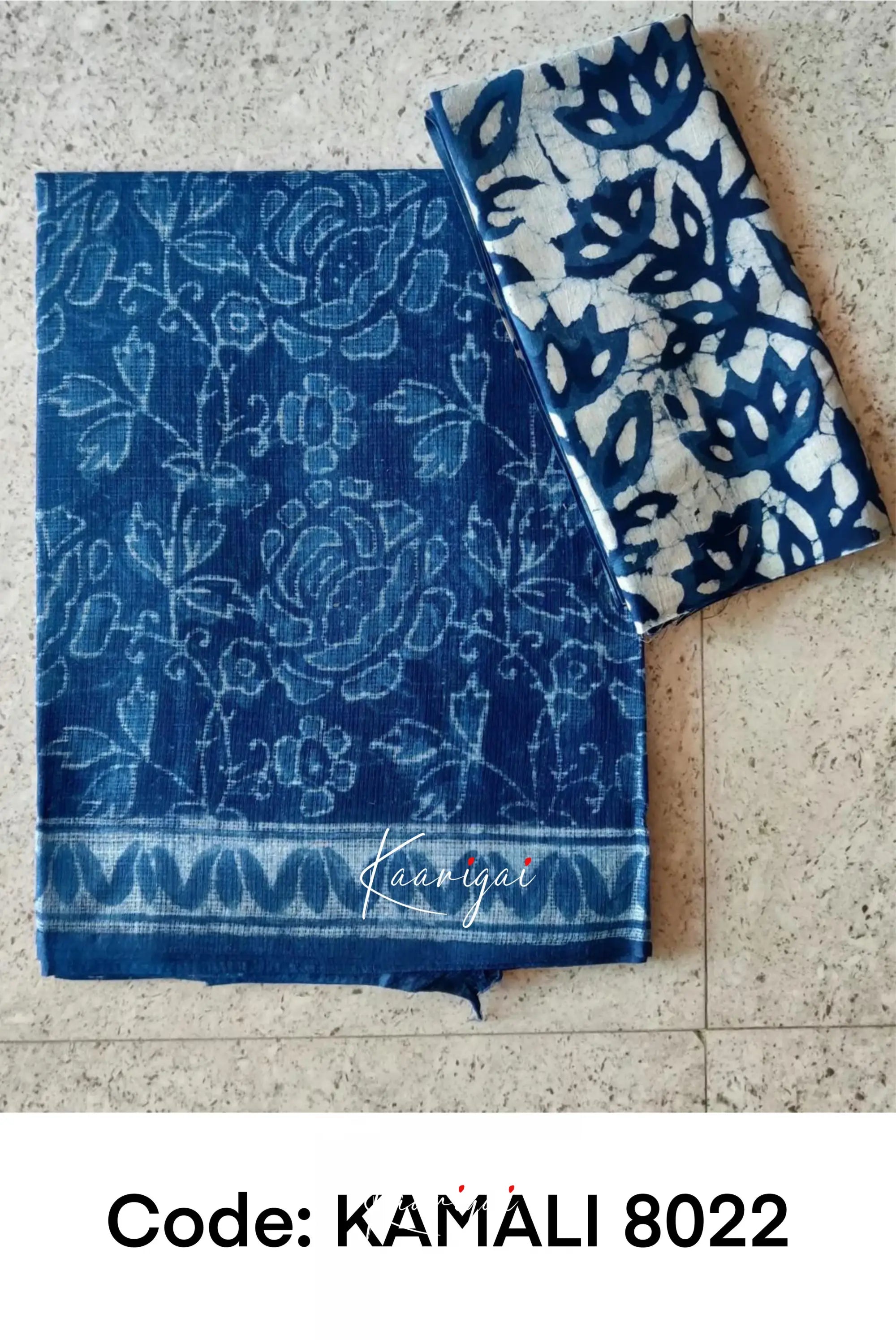 Kamali Kota Saree - Indigo Sarees