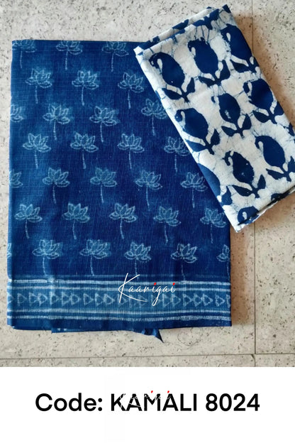 Kamali Kota Saree - Indigo Sarees