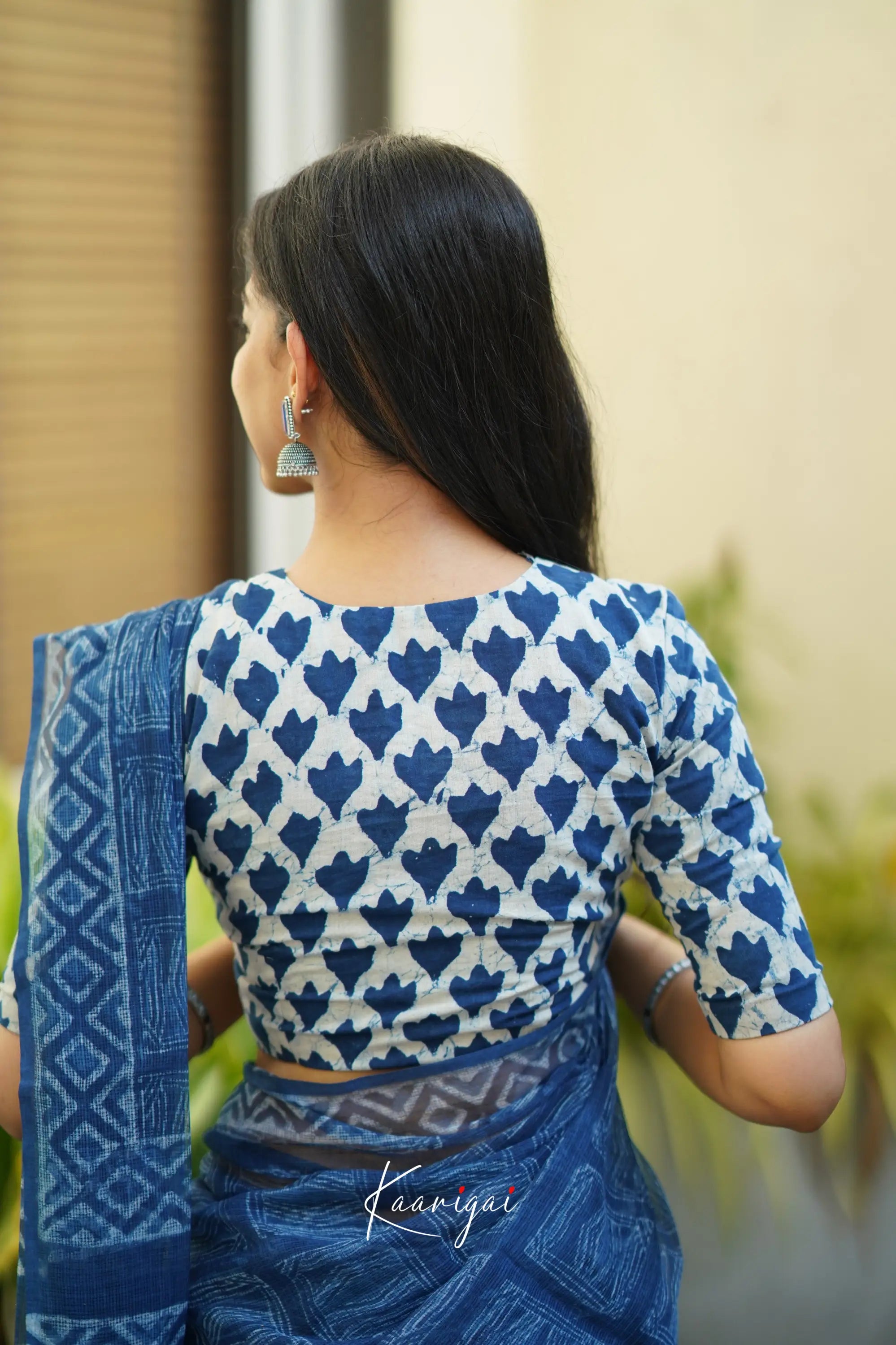 Kamali Kota Saree - Indigo Sarees