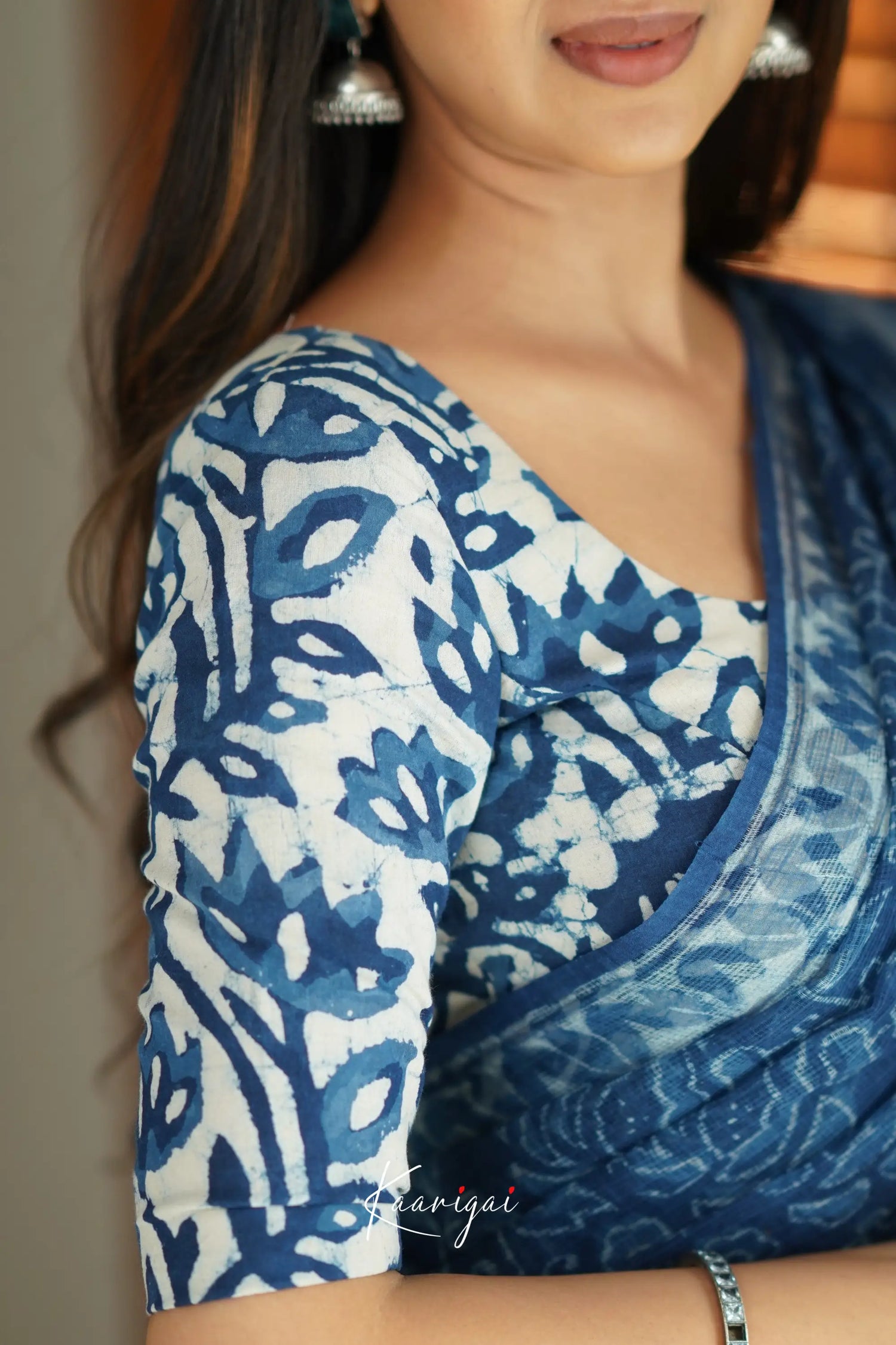 Kamali Kota Saree - Indigo Sarees