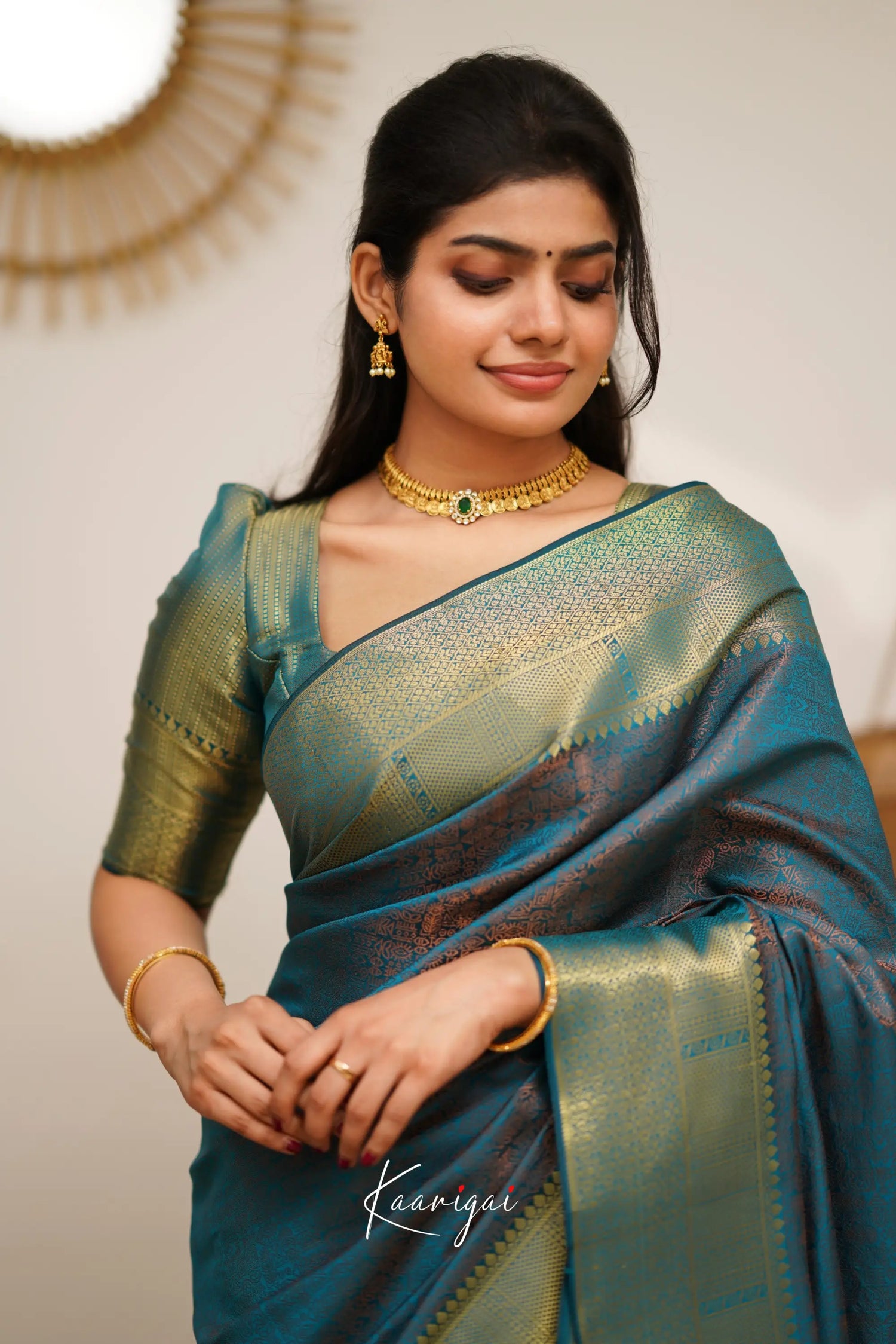 Sita - Blue Semi Silk Saree Sarees