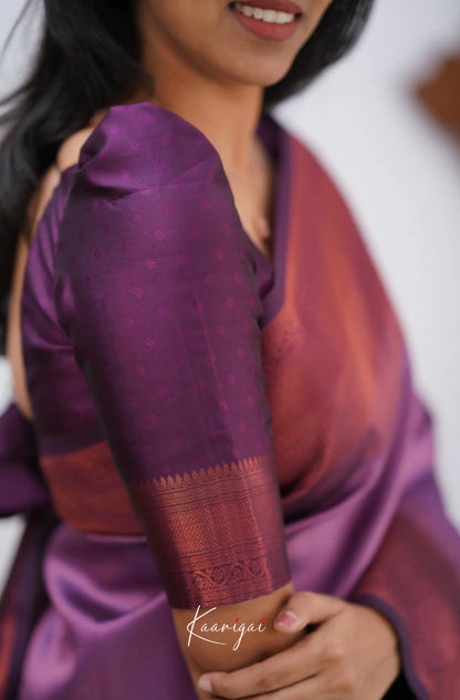 Sita - Light Purple Semi Silk Saree Sarees