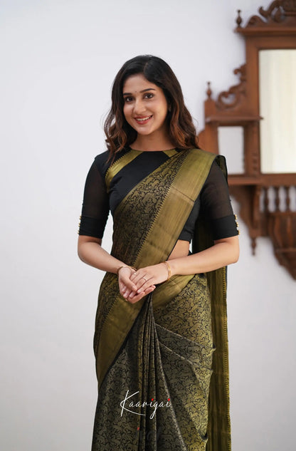 Tara - Black Georgette Sarees