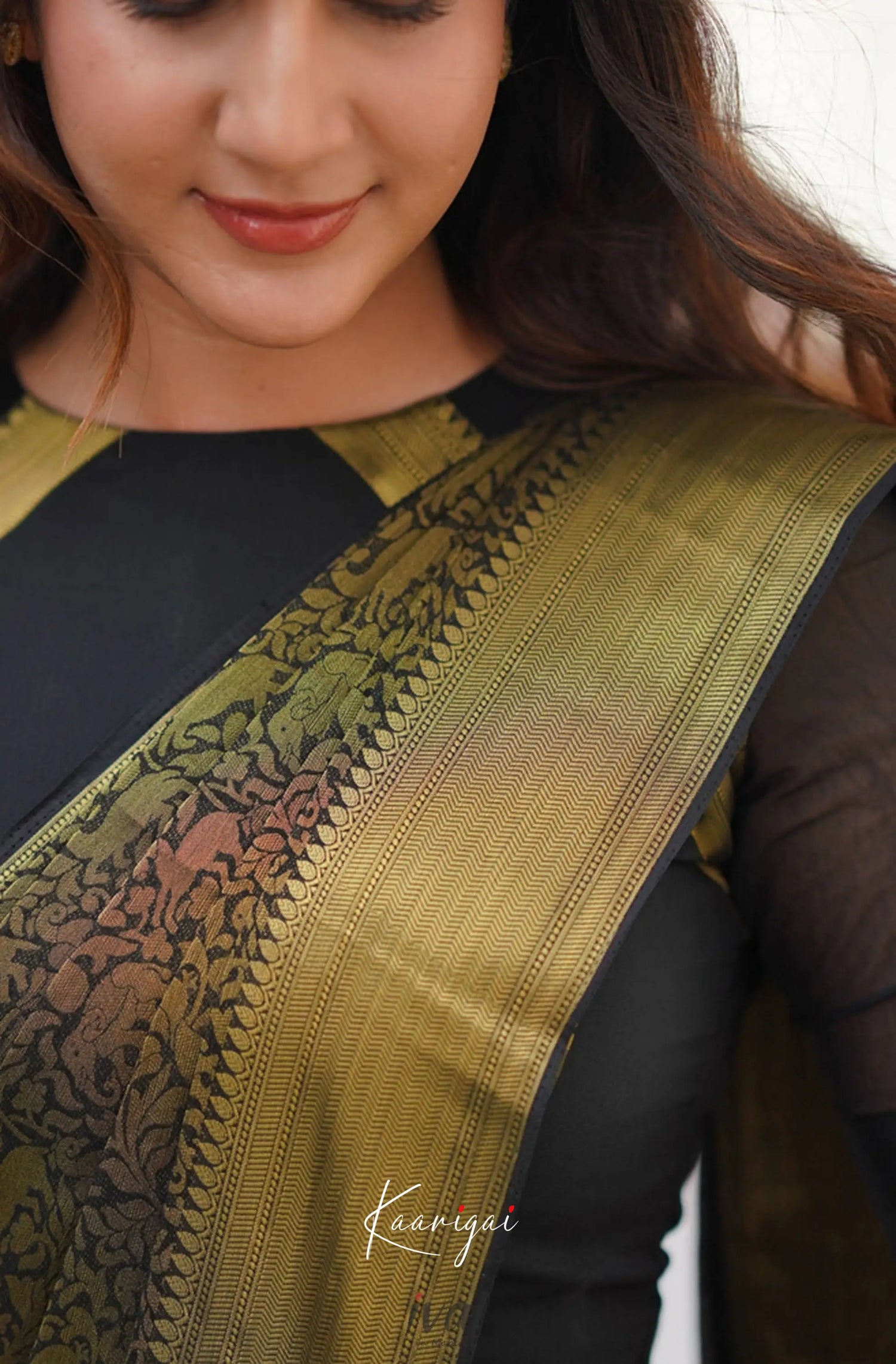 Tara - Black Georgette Sarees